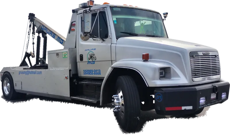 Grúa Freightliner de arrastre
